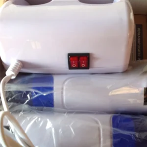 Double Roller Depilatory Wax Heater Base Image