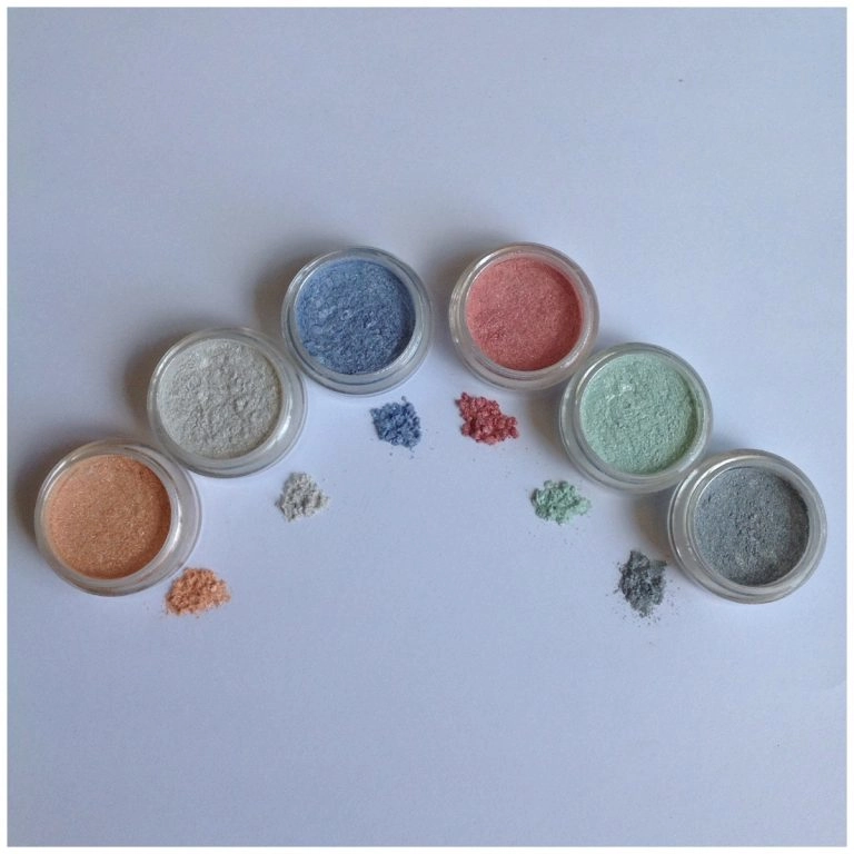 Eye Shadow Mineral Pigment Powders Glam 2 - 6 Set Pic 2