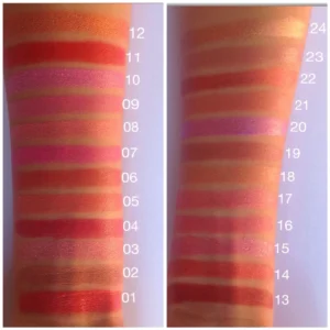 Lipstick pots Irresistible Swatch
